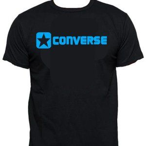 Converse Light Blue Logo Tee